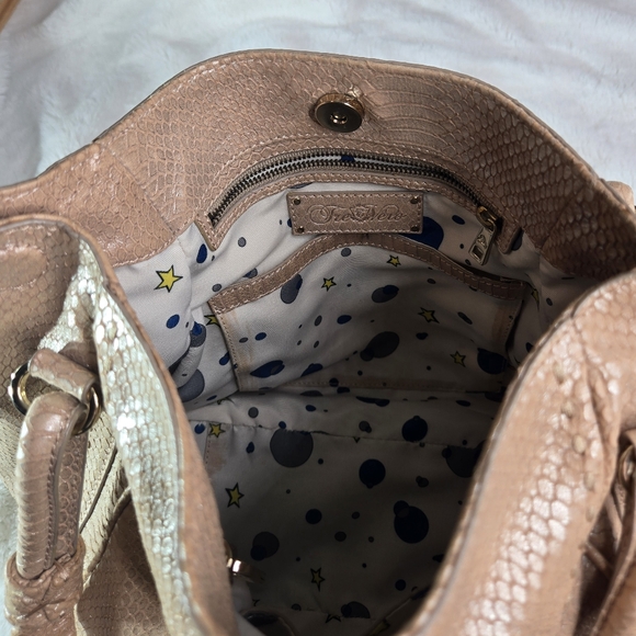 Tre Vero Limited Edition Metallic Leather Python Bag - Picture 7 of 16